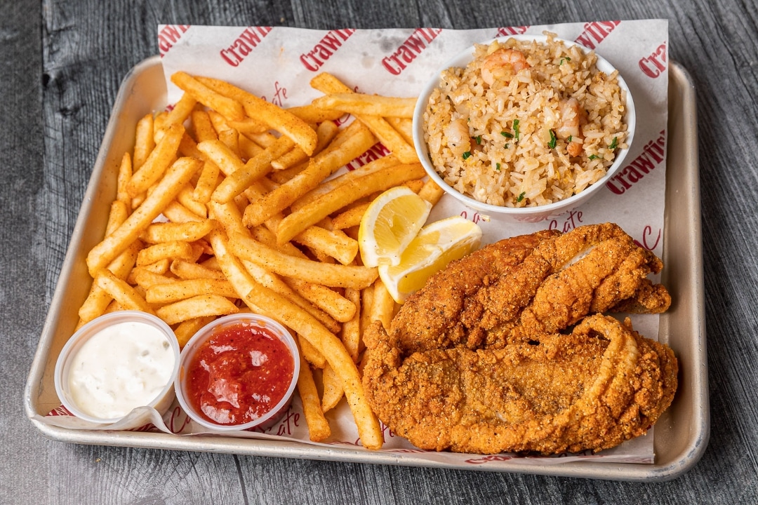 2 Fried Catfish