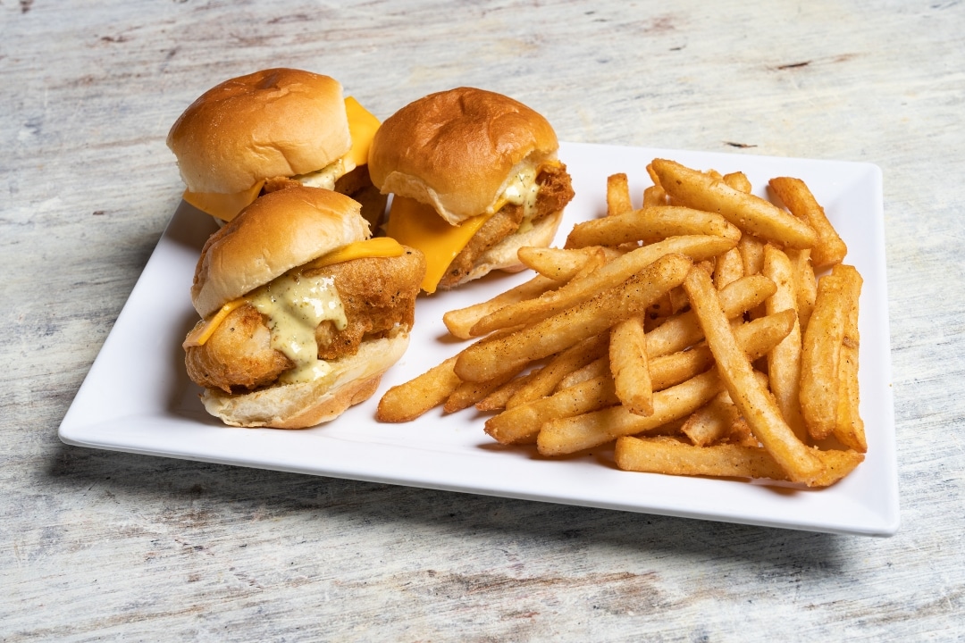 Beer Battered Cod Sliders