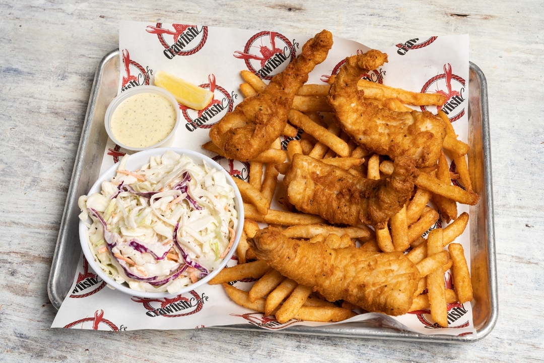 Beer Battered Fish & Chips