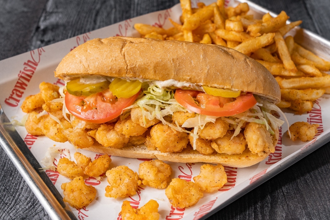 Fried Shrimp Poboy