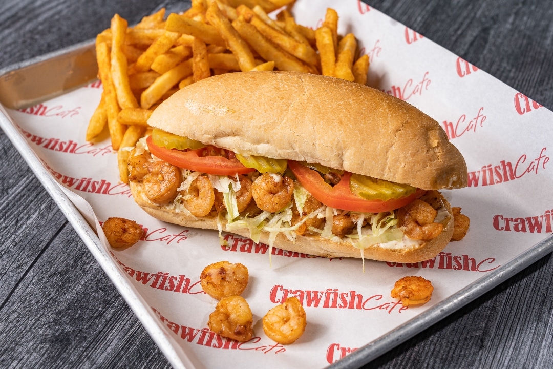 Grilled Shrimp Poboy