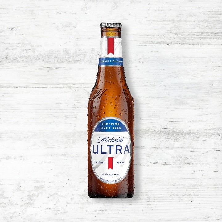 Michelob Ultra, 12oz Beer Bottle