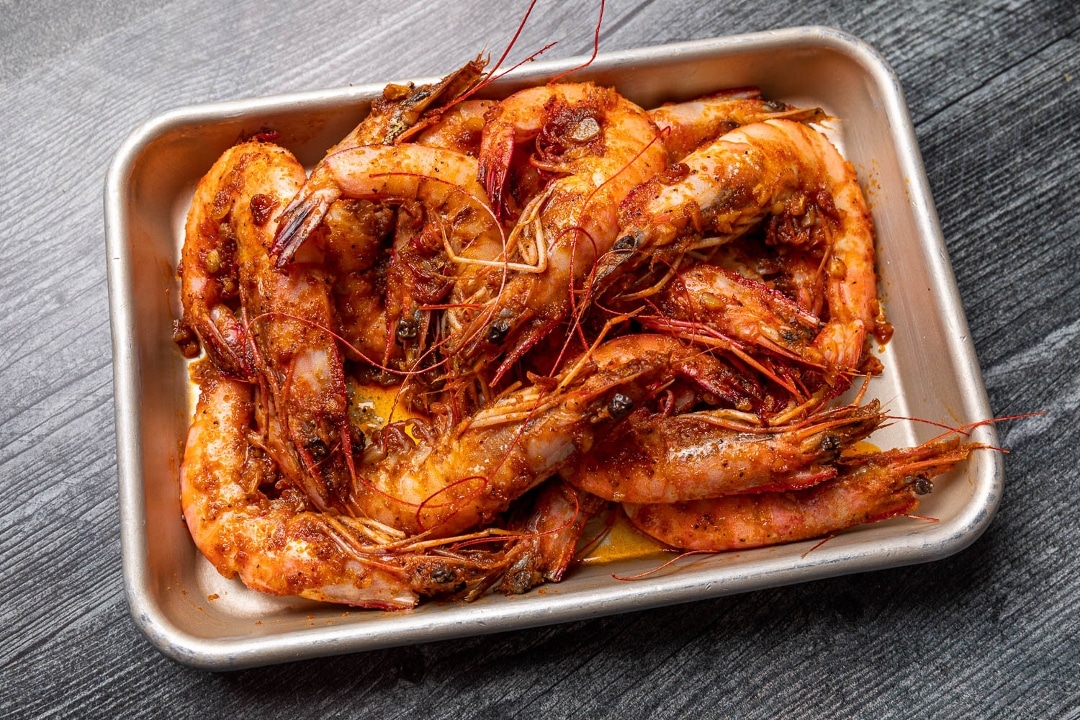 Shrimp Head On